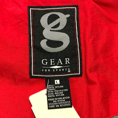 【中古美品】【メンズ】 GEAR FOR SPORTS ギアフォースポーツ 90S NYLON FLEECE JACKET ナイロンフリースジャケット アウター 146-241217-as-18-izu サイズ：L カラー：レッド 万代Net店