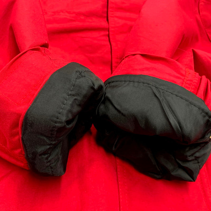 【中古美品】【メンズ】 GEAR FOR SPORTS ギアフォースポーツ 90S NYLON FLEECE JACKET ナイロンフリースジャケット アウター 146-241217-as-18-izu サイズ：L カラー：レッド 万代Net店