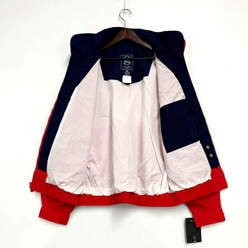 【中古美品】【メンズ】 GEAR FOR SPORTS ギアフォースポーツ 90S NYLON JACKET ナイロンジャケット アウター 146-241217-as-19-izu サイズ：L カラー：レッド 万代Net店