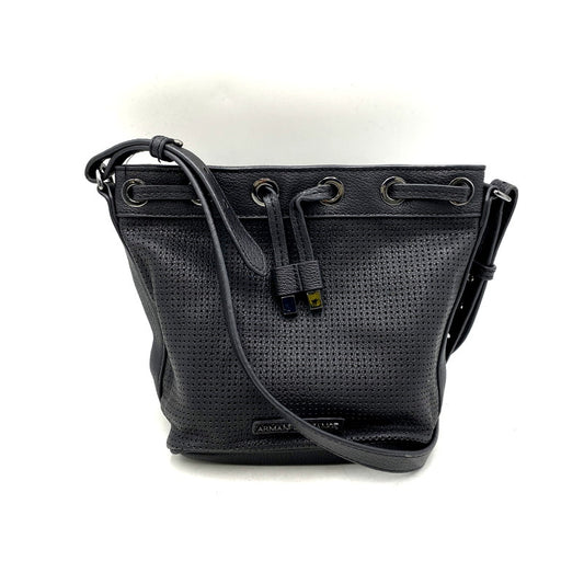 【中古品】【メンズ/レディース】 ARMANI EXCHANGE アルマーニエクスチェンジ SHOULDER BAG ショルダーバッグ カバン 鞄 188-241219-as-03-izu カラー：ブラック 万代Net店