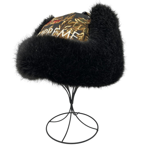 【中古品】【メンズ/レディース】 Supreme シュプリーム 18AW GORE-TEX TAPED SEAM TROOPER ゴアテックス テープドシームトルーパー フライトキャップ 帽子 服飾雑貨 185-250712-ma-18-izu サイズ：ONE SIZE カラー：FLOWER PRINT 万代Net店