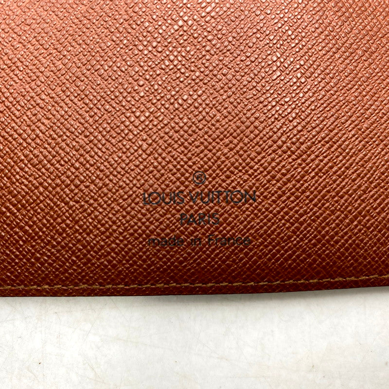 【中古品】【メンズ/レディース】 LOUIS VUITTON ルイ・ヴィトン R20004 SP0061 アジェンダMM モノグラム 手帳カバー 179-241215-as-19-izu カラー：ブラウン 万代Net店