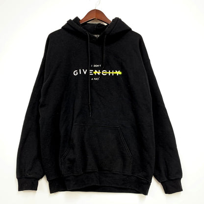 【現状渡し品】【メンズ】 GLANCE TOKYO PARODY HOODED SWEATSHIRT グランス トーキョー パーカー スウェット プリント トップス 142-241222-ay-18-izu サイズ：L カラー：ブラック 万代Net店