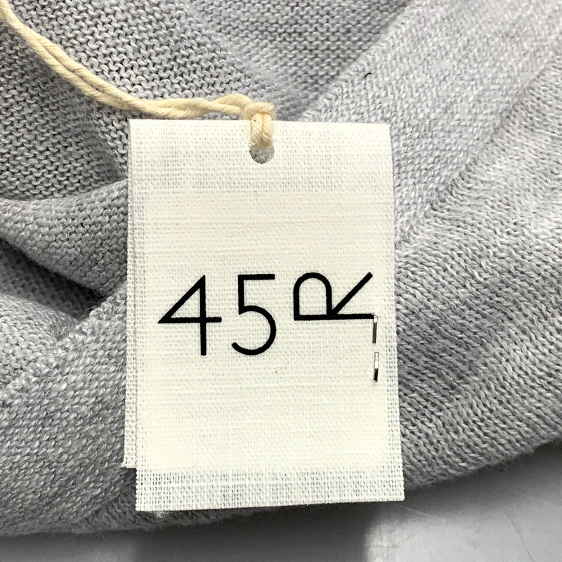 【中古品】【レディース】 45R フォーティファイブ・アール 51080083 ホール超ガーゼの908タートル 長袖 トップス 168-241217-as-15-izu サイズ：02 カラー：グレー 万代Net店