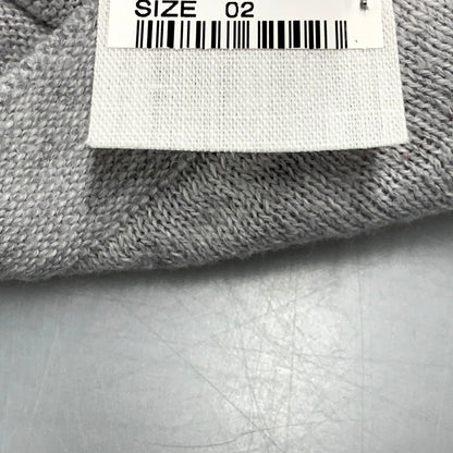 【中古品】【レディース】 45R フォーティファイブ・アール 51080083 ホール超ガーゼの908タートル 長袖 トップス 168-241217-as-15-izu サイズ：02 カラー：グレー 万代Net店
