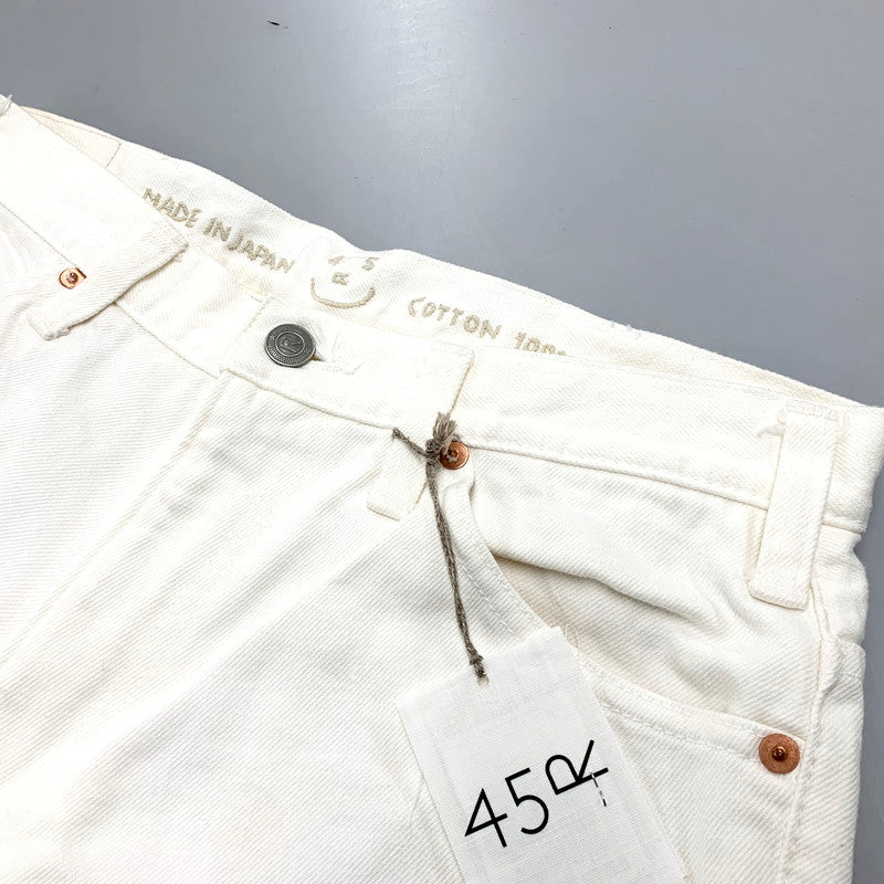 【中古品】【レディース】 45R フォーティファイブ・アール 50560462 13オンスクロスビー5 パンツ ボトムス 168-241217-as-16-izu サイズ：30 カラー：ホワイト 万代Net店