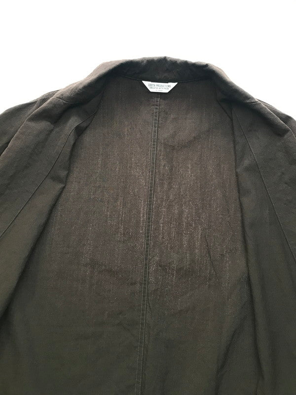 【中古品】【メンズ】 WOOL GABARDINE 2B LAPEL JACKET ウールギャバジン 2Bラペルジャケット ライトアウター 142-251113-rt-10-tag サイズ：XL カラー：ブラウン 万代Net店