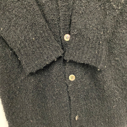 【中古品】【メンズ】 COMME des GARCONS HOMME コムデギャルソンオム 90S WOOL LONG CARDIGAN IN-040060 AD1996 ウール ロングカーディガン 140-241218-as-30-izu サイズ：下記参照 カラー：ブラック 万代Net店