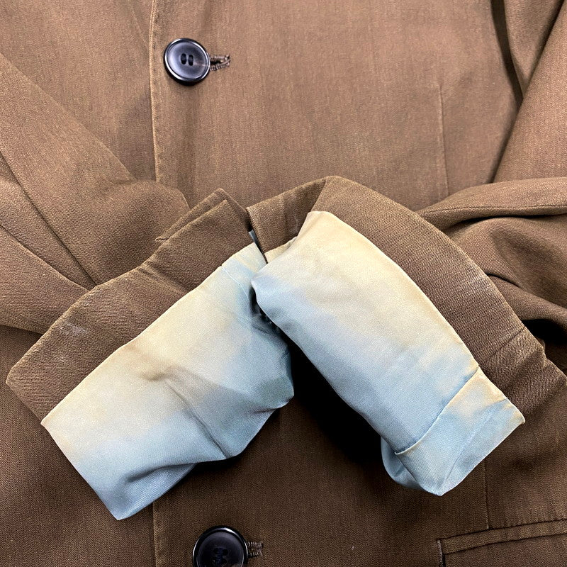 【現状渡し品】【メンズ】 JEAN PAUL GAULTIER HOMME ジャンポールゴルチエオム 90S SUIT SET UP スーツ セットアップ 141-241218-as-23-izu サイズ：48 カラー：ブラウン 万代Net店