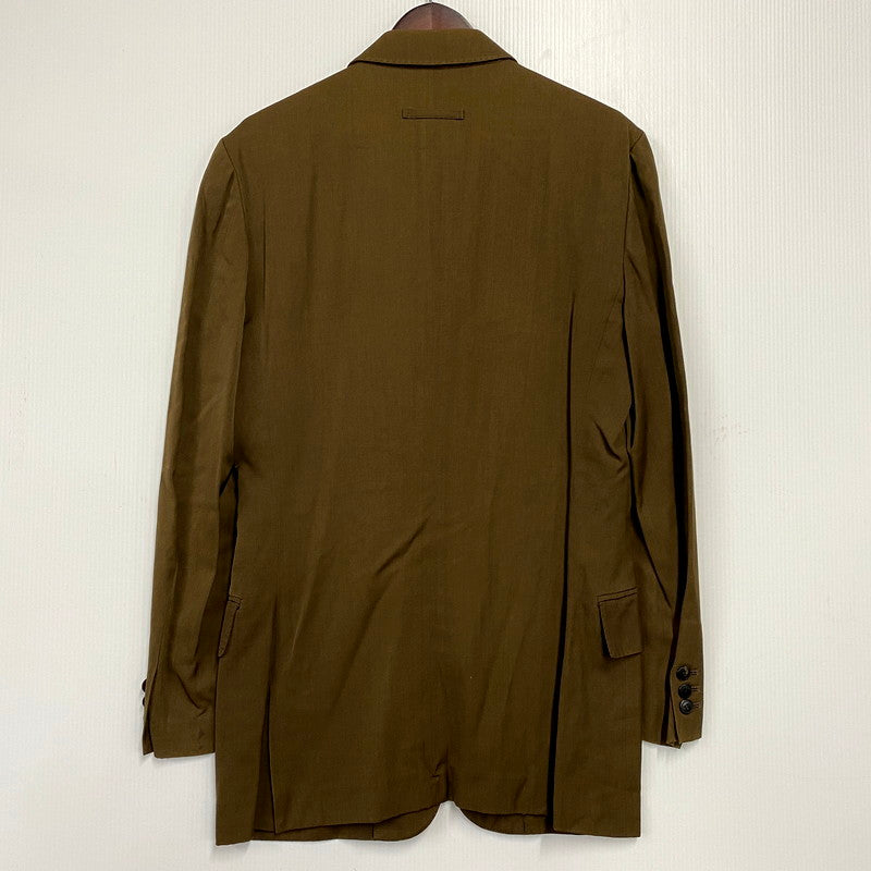 【現状渡し品】【メンズ】 JEAN PAUL GAULTIER HOMME ジャンポールゴルチエオム 90S SUIT SET UP スーツ セットアップ 141-241218-as-23-izu サイズ：48 カラー：ブラウン 万代Net店