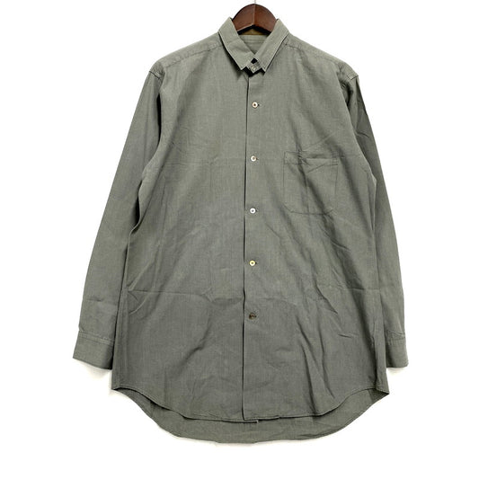 【中古品】【メンズ】 Y’s for men ワイズフォーメン 90S LS POCKET SHIRT MR-B09-039 ロングスリーブ ポケット シャツ 長袖 トップス 140-241218-as-18-izu サイズ：下記参照 カラー：グレー系 万代Net店