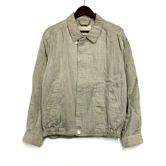 【現状渡し品】【メンズ】  OLD BURBERRYS オールドバーバリーズ LINEN COTTON SWINGTOP JACKET WG236-213-72 リネン コットン スイングトップ ジャケット アウター 141-241221-as-09-izu サイズ：L カラー：グレー系 万代Net店