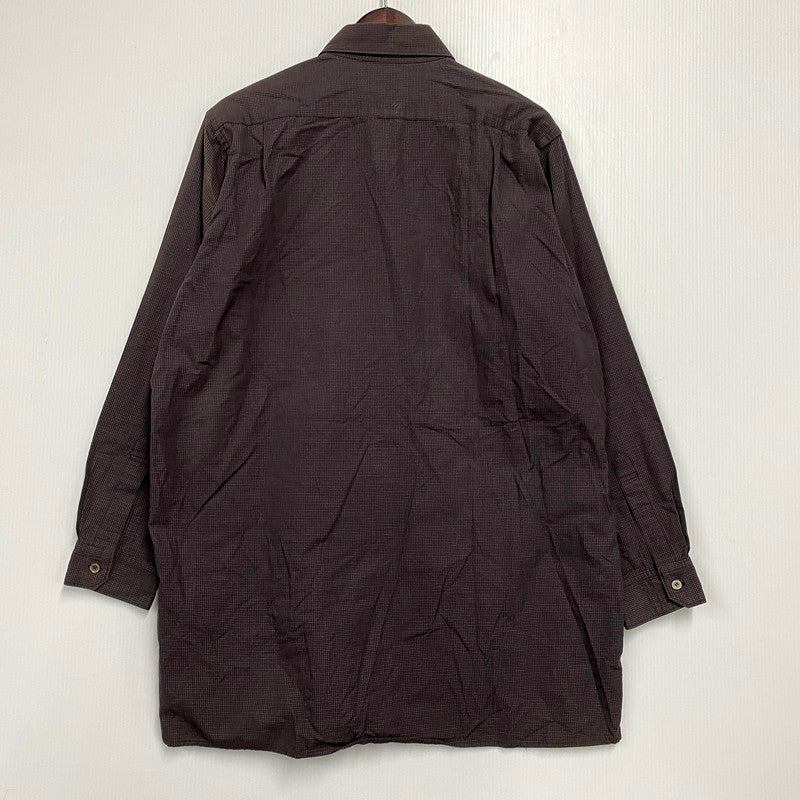 【中古品】【メンズ】 Y’s for men ワイズフォーメン 90S ZIP UP LONG SHIRT JACKET MR-B06-026 ジップアップ ロングシャツジャケット アウター 140-241218-as-19-izu サイズ：下記参照 カラー：ブラウン系 万代Net店