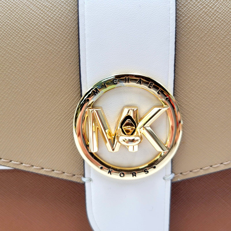 【中古美品】【レディース】 Michael Kors マイケルコース 2WAY BAG GREENWICH 30S2GGRL2L バッグ カバン 鞄 188-241218-as-15-izu カラー：ブラウン 万代Net店