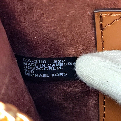 【中古美品】【レディース】 Michael Kors マイケルコース 2WAY BAG GREENWICH 30S2GGRL2L バッグ カバン 鞄 188-241218-as-15-izu カラー：ブラウン 万代Net店