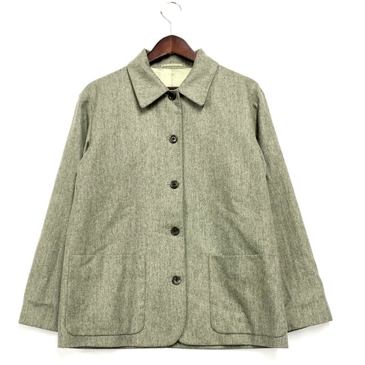 【中古品】【レディース】 MARGARET HOWELL マーガレットハウエル 90S WOOL TAILORED JACKET ウールテーラードジャケット アウター 168-241222-ay-20-izu サイズ：2 カラー：グリーン系 万代Net店