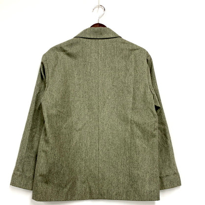 【中古品】【レディース】 MARGARET HOWELL マーガレットハウエル 90S WOOL TAILORED JACKET ウールテーラードジャケット アウター 168-241222-ay-20-izu サイズ：2 カラー：グリーン系 万代Net店