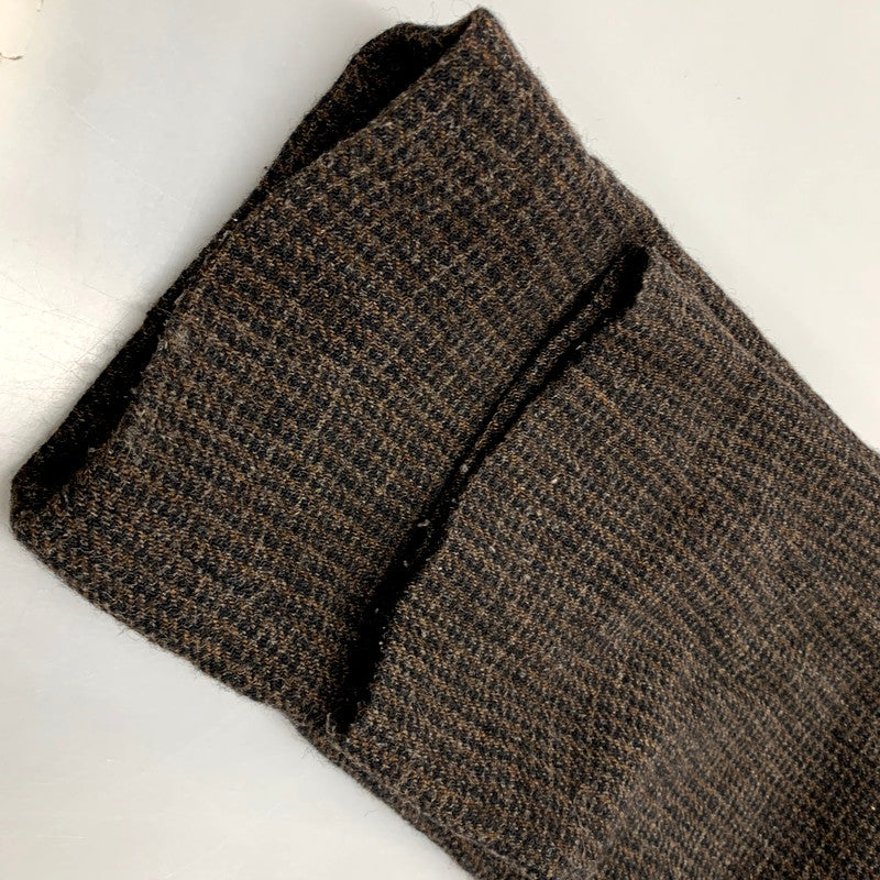 【中古品】【メンズ】 COMME des GARCONS HOMME コムデギャルソンオム 90S 2-TUCK WOOL TROUSERS HP-05031M AD1990 2タック ウールトラウザーズ パンツ ボトムス 151-241219-as-19-izu サイズ：M カラー：ブラウン系 万代Net店