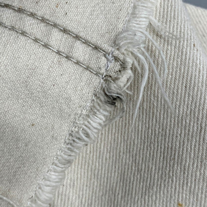 【現状渡し品】【メンズ】 Levi's リーバイス 90S 550 WHITE DENIM PANTS 40550-0252 ホワイトデニムパンツ 刻印575 オレンジタブ 95年4月製造 ジーンズ ズボン ボトムス 157-241222-ay-09-izu サイズ：31×32 カラー：ホワイト 万代Net店