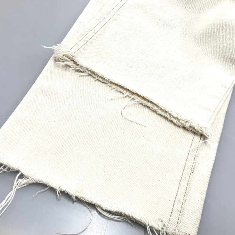 【現状渡し品】【メンズ】 Levi's リーバイス 90S 550 WHITE DENIM PANTS 40550-0252 ホワイトデニムパンツ 刻印575 オレンジタブ 95年4月製造 ジーンズ ズボン ボトムス 157-241222-ay-09-izu サイズ：31×32 カラー：ホワイト 万代Net店