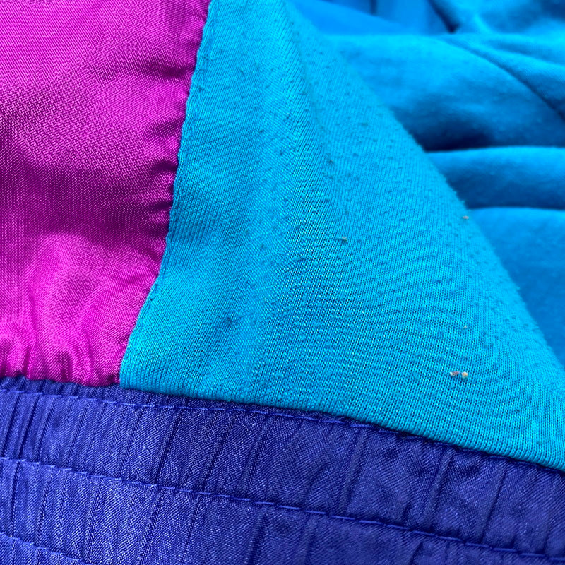 【中古品】【メンズ】 NIKE ナイキ 90S NYLON JACKET 90年代 銀タグ ナイロンジャケット アウター 長袖 146-241223-ma-07-izu サイズ：L カラー：紫系マルチ 万代Net店