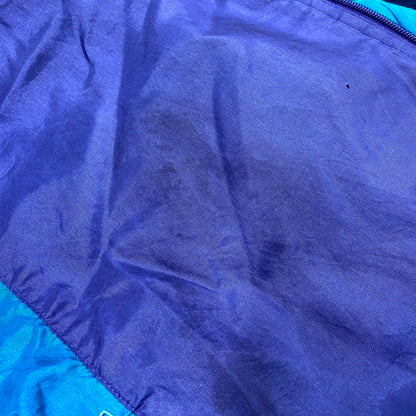 【中古品】【メンズ】 NIKE ナイキ 90S NYLON JACKET 90年代 銀タグ ナイロンジャケット アウター 長袖 146-241223-ma-07-izu サイズ：L カラー：紫系マルチ 万代Net店