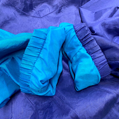 【中古品】【メンズ】 NIKE ナイキ 90S NYLON JACKET 90年代 銀タグ ナイロンジャケット アウター 長袖 146-241223-ma-07-izu サイズ：L カラー：紫系マルチ 万代Net店