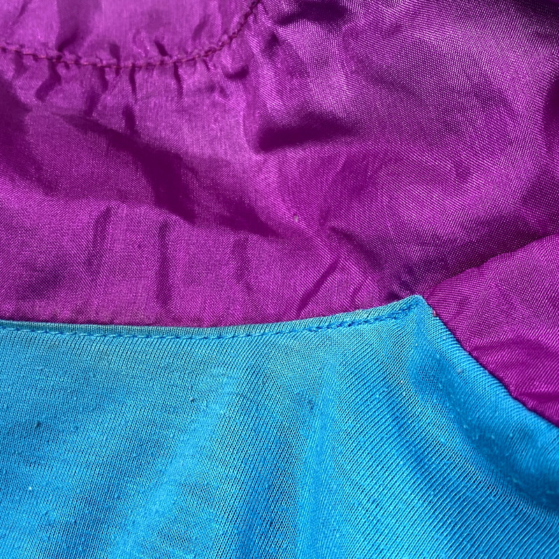 【中古品】【メンズ】 NIKE ナイキ 90S NYLON JACKET 90年代 銀タグ ナイロンジャケット アウター 長袖 146-241223-ma-07-izu サイズ：L カラー：紫系マルチ 万代Net店