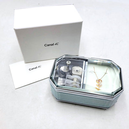 【中古品】【レディース】 canal4℃ カナルヨンドシー K10 NECKLACE MUSIC BOX SET K10 ネックレス ミュージックボックスセット アクセサリー 192-241224-as-12-izu カラー：ゴールド 万代Net店