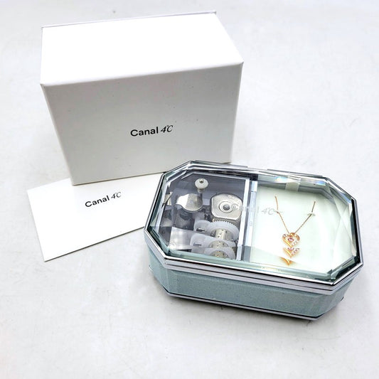 【中古品】【レディース】 canal4℃ カナルヨンドシー K10 NECKLACE MUSIC BOX SET K10 ネックレス ミュージックボックスセット アクセサリー 192-241224-as-12-izu カラー：ゴールド 万代Net店