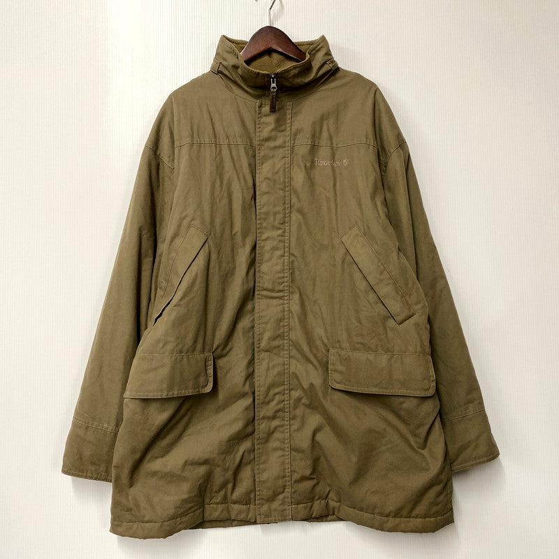 【現状渡し品】【メンズ】 Timberland ティンバーランド WEATHERGEAR ウェザーギア 90S HOODED JACKET フーデッド ジャケット アウター 146-250307-as-29-izu サイズ：L カラー：グリーン系 万代Net店