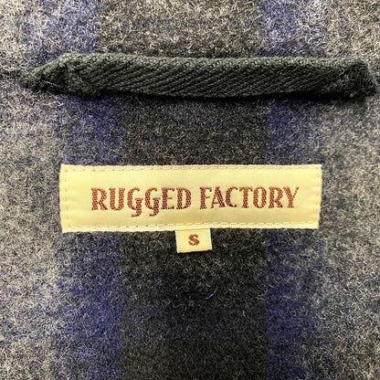 【中古品】【メンズ】 AA387-47003JJ WOOL CHECK SHAWL COLLAR JACKET ウールチェックショールカラージャケット アウター 長袖 147-241223-ma-08-izu サイズ：S カラー：マルチ 万代Net店