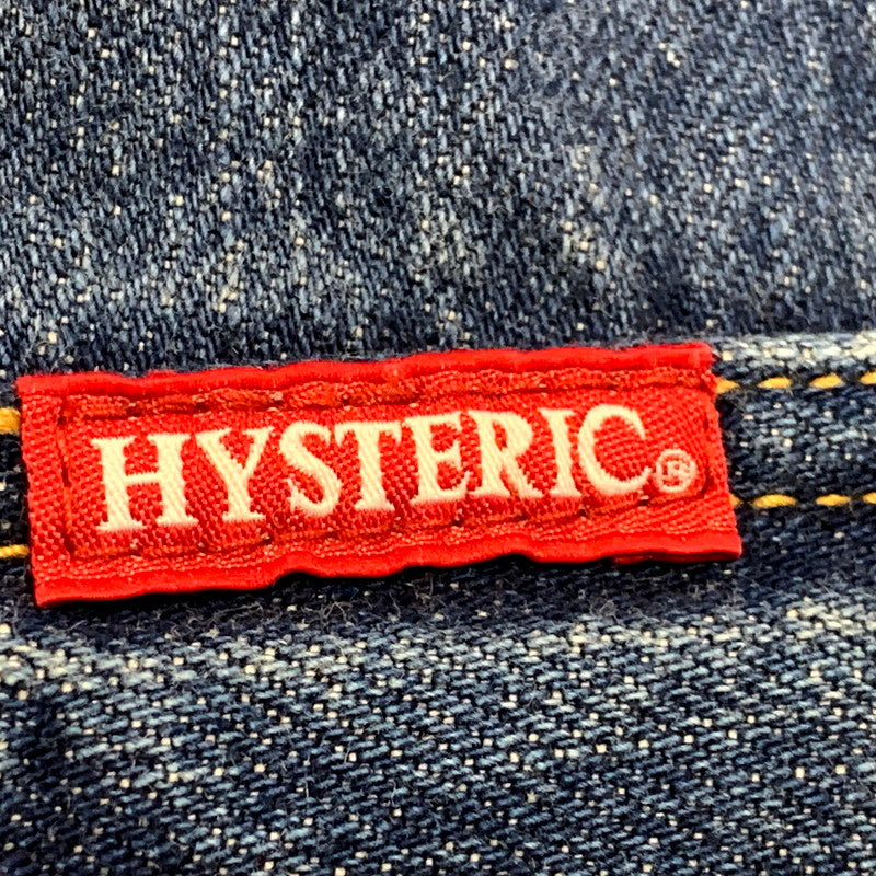 【中古品】【メンズ】 HYSTERIC GLAMOUR ヒステリックグラマー USED 2ND TYPE DENIM JACKET 0261AB10 ユーズド セカンドタイプ デニムジャケット アウター 140-241221-as-27-izu サイズ：S カラー：インディゴ 万代Net店