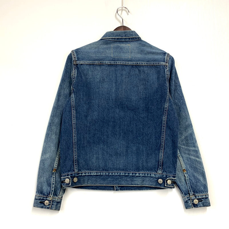 【中古品】【メンズ】 HYSTERIC GLAMOUR ヒステリックグラマー USED 2ND TYPE DENIM JACKET 0261AB10 ユーズド セカンドタイプ デニムジャケット アウター 140-241221-as-27-izu サイズ：S カラー：インディゴ 万代Net店