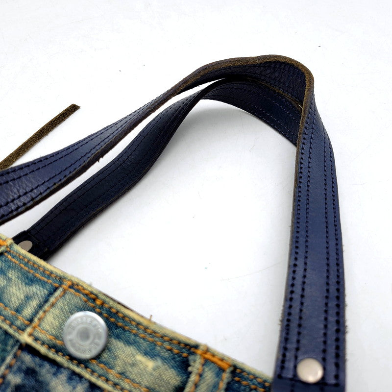 【現状渡し品】【レディース】 HYSTERIC GLAMOUR ヒステリックグラマー DENIM HAND BAG 3QB-3560 デニム ハンドバッグ カバン 鞄 188-241221-as-13-izu カラー：インディゴ系 万代Net店