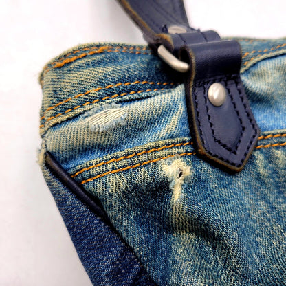 【現状渡し品】【レディース】 HYSTERIC GLAMOUR ヒステリックグラマー DENIM HAND BAG 3QB-3560 デニム ハンドバッグ カバン 鞄 188-241221-as-13-izu カラー：インディゴ系 万代Net店