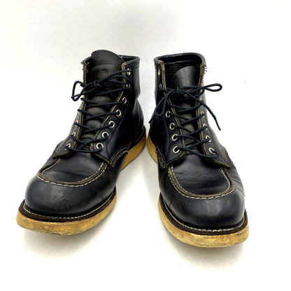 【現状渡し品】【メンズ】 RED WING レッドウィング CLASSIC MOC TOE IRISH SETTER BOOTS 8179 クラシック モックトゥ アイリッシュセッター ブーツ 刺繍羽根タグ シューズ 靴 164-241222-ay-06-izu サイズ：10 カラー：ブラック 万代Net店