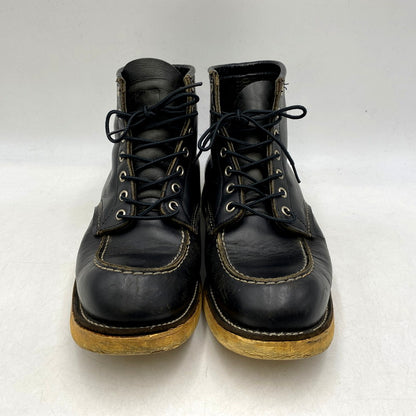 【現状渡し品】【メンズ】 RED WING レッドウィング CLASSIC MOC TOE IRISH SETTER BOOTS 8179 クラシック モックトゥ アイリッシュセッター ブーツ 刺繍羽根タグ シューズ 靴 164-241222-ay-06-izu サイズ：10 カラー：ブラック 万代Net店