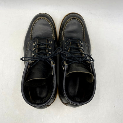 【現状渡し品】【メンズ】 RED WING レッドウィング CLASSIC MOC TOE IRISH SETTER BOOTS 8179 クラシック モックトゥ アイリッシュセッター ブーツ 刺繍羽根タグ シューズ 靴 164-241222-ay-06-izu サイズ：10 カラー：ブラック 万代Net店