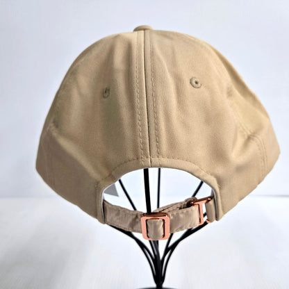 【中古美品】【メンズ/レディース】  VARZAR ROSE GOLD STUD OVER FIT BALL CAP バザール ローズゴールド スタッズ オーバーフィット ベースボール キャップ 帽子 服飾雑貨 185-241222-ay-37-izu サイズ：F カラー：ベージュ 万代Net店