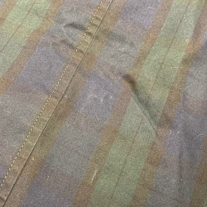 【中古品】【メンズ】 Brooks Brothers ブルックスブラザーズ 55501-02 CHECK ZIP BLOUSON チェックジップブルゾン アウター 長袖 147-241223-ma-39-izu サイズ：S カラー：グリーン/ネイビー 万代Net店