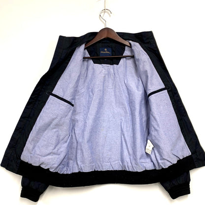 【中古品】【メンズ】 Brooks Brothers ブルックスブラザーズ 55501-02 CHECK ZIP BLOUSON チェックジップブルゾン アウター 長袖 147-241223-ma-39-izu サイズ：S カラー：グリーン/ネイビー 万代Net店