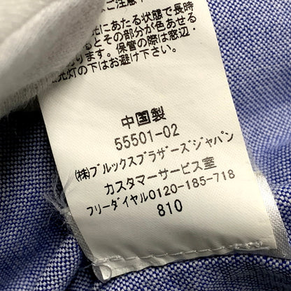 【中古品】【メンズ】 Brooks Brothers ブルックスブラザーズ 55501-02 CHECK ZIP BLOUSON チェックジップブルゾン アウター 長袖 147-241223-ma-39-izu サイズ：S カラー：グリーン/ネイビー 万代Net店