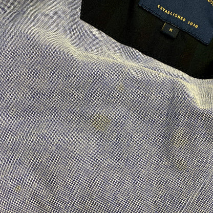 【中古品】【メンズ】 Brooks Brothers ブルックスブラザーズ 55501-02 CHECK ZIP BLOUSON チェックジップブルゾン アウター 長袖 147-241223-ma-39-izu サイズ：S カラー：グリーン/ネイビー 万代Net店