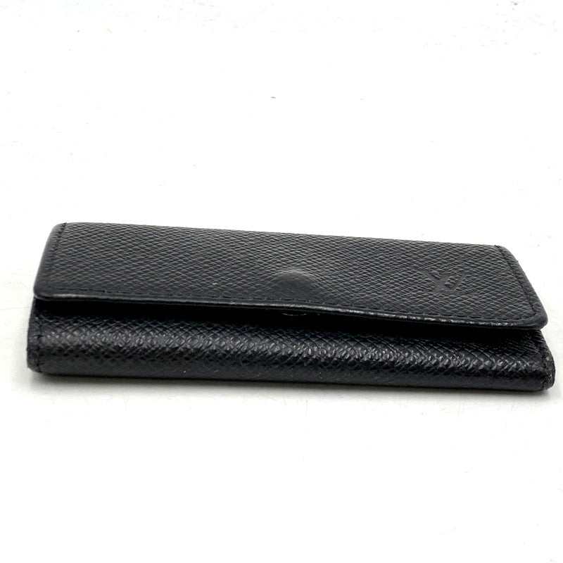 【中古品】【メンズ/レディース】 LOUIS VUITTON ルイ・ヴィトン CA0071 M30522 タイガ ミュルティクレ4 キーケース 4連 小物 179-241223-ma-31-izu カラー：黒 万代Net店