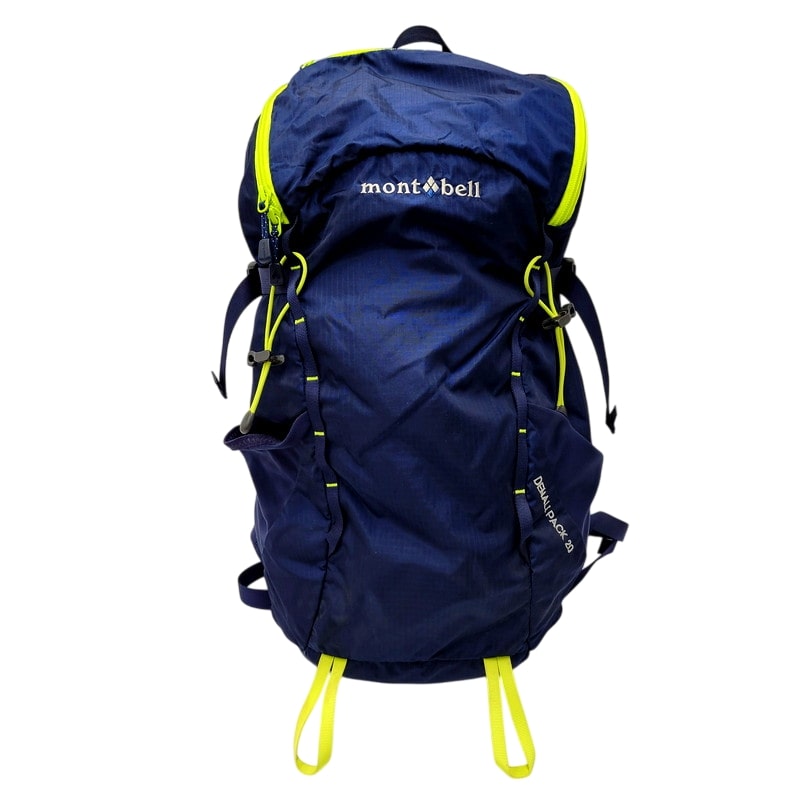 【中古品】【メンズ/レディース】 mont-bell モンベル DENALI PACK 20 ディナリーパック20 リュック バッグ カバン 鞄 188-241224-as-14-izu カラー：ネイビー 万代Net店