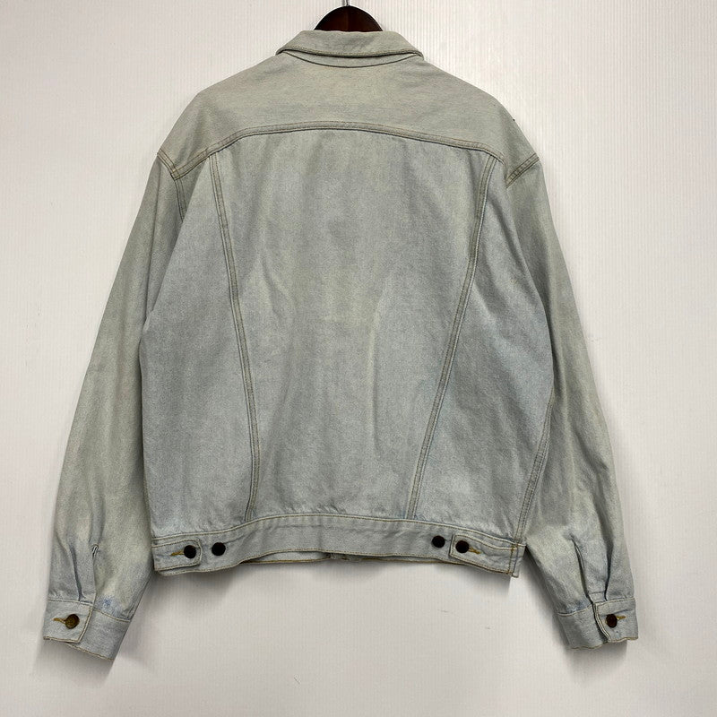 【中古品】【メンズ】 Guess ゲス 90S DENIM JACKET デニムジャケット USA製 Gジャン ジージャン アウター 146-241226-ay-04-izu サイズ：XL カラー：ライトインディゴ 万代Net店