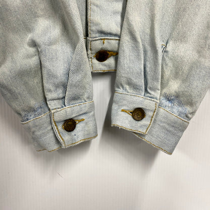 【中古品】【メンズ】 Guess ゲス 90S DENIM JACKET デニムジャケット USA製 Gジャン ジージャン アウター 146-241226-ay-04-izu サイズ：XL カラー：ライトインディゴ 万代Net店