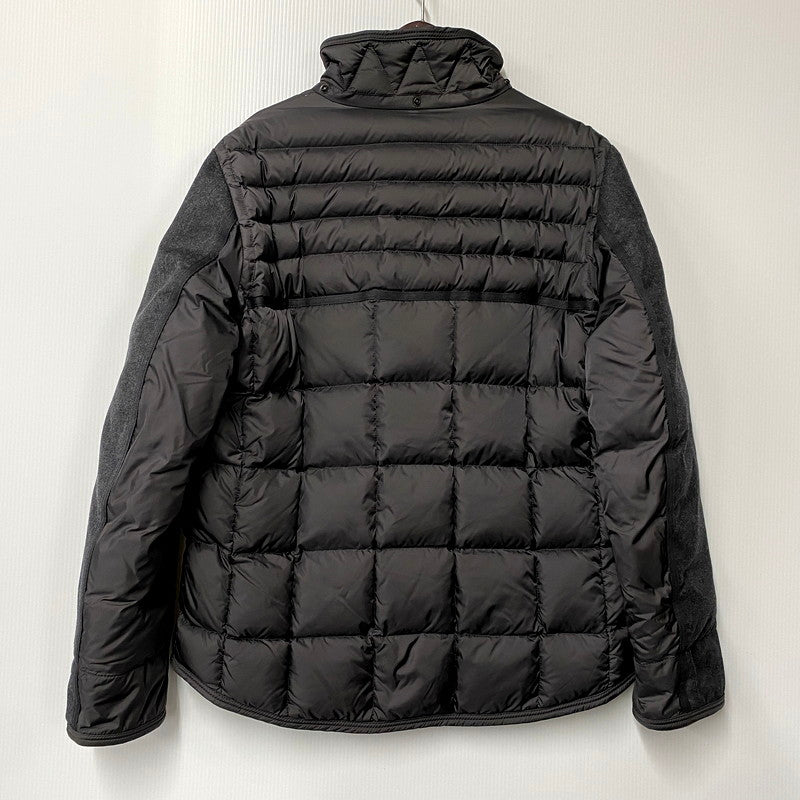 【中古品】【メンズ】 RYAN GIUBBOTTO HOODED DOWN JACKET C20914139285 53227 ライアンジュポット フーデッド ダウンジャケット アウター 141-241224-as-05-izu サイズ：5 カラー：グレー系 万代Net店