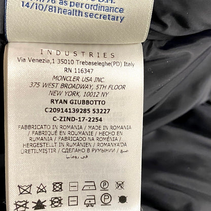 【中古品】【メンズ】 RYAN GIUBBOTTO HOODED DOWN JACKET C20914139285 53227 ライアンジュポット フーデッド ダウンジャケット アウター 141-241224-as-05-izu サイズ：5 カラー：グレー系 万代Net店